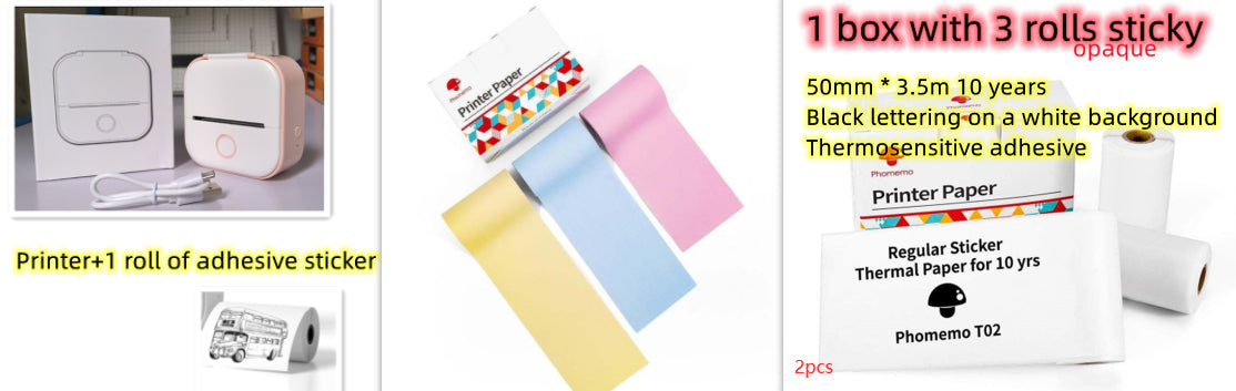 Nexor PrintMini — Portable Bluetooth Thermal Printer