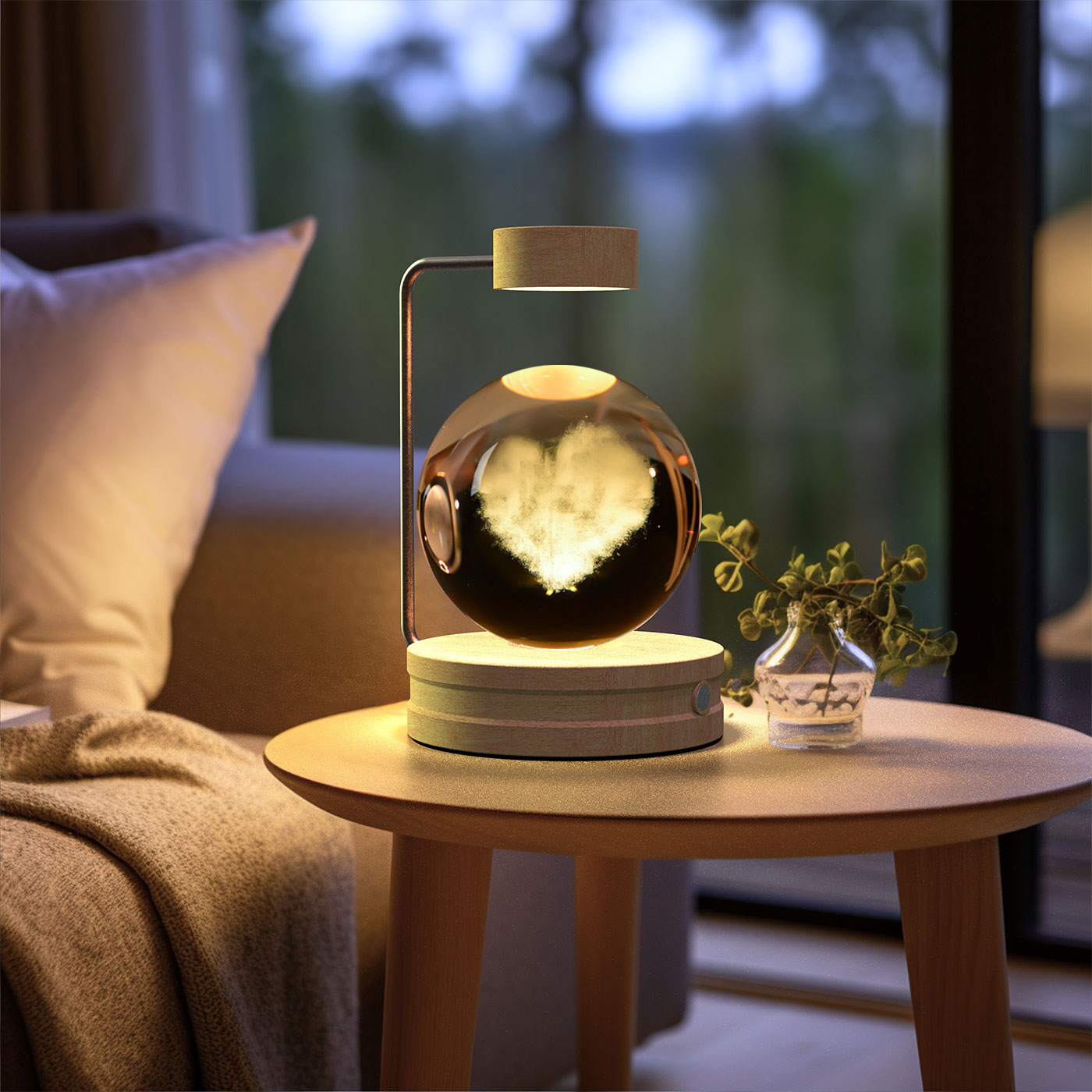 Cosmic Dinosaur Crystal Ball Night Light