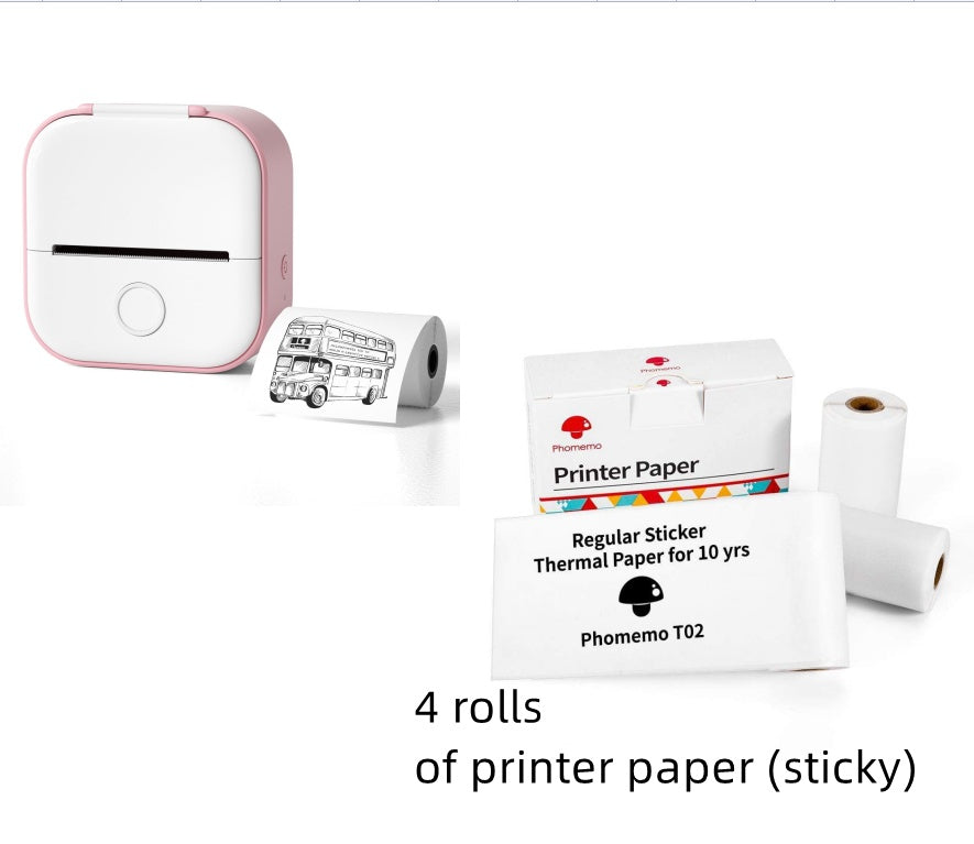 Nexor PrintMini — Portable Bluetooth Thermal Printer