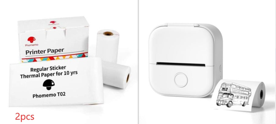 Nexor PrintMini — Portable Bluetooth Thermal Printer