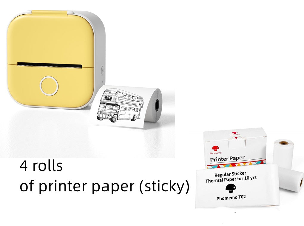 Nexor PrintMini — Portable Bluetooth Thermal Printer