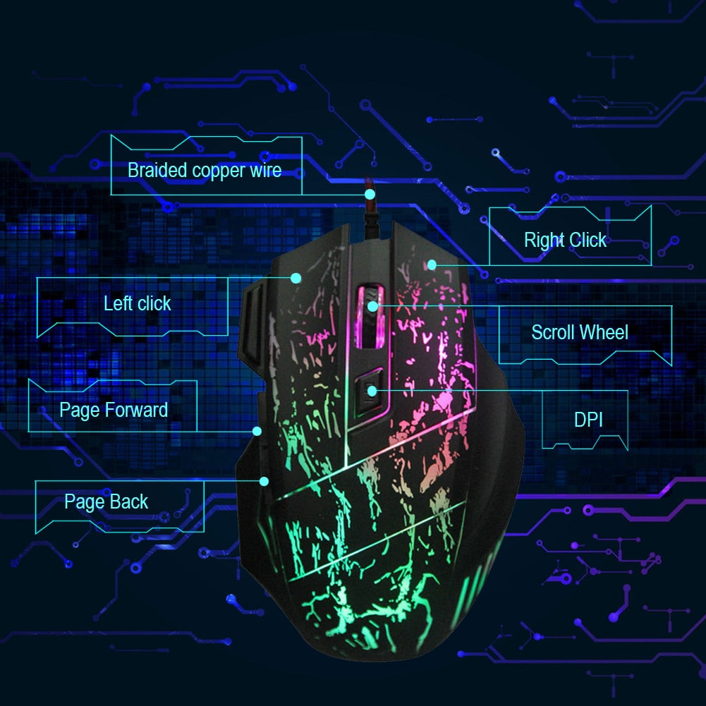 Pro Gaming Mouse – Precision Engineered for Victory