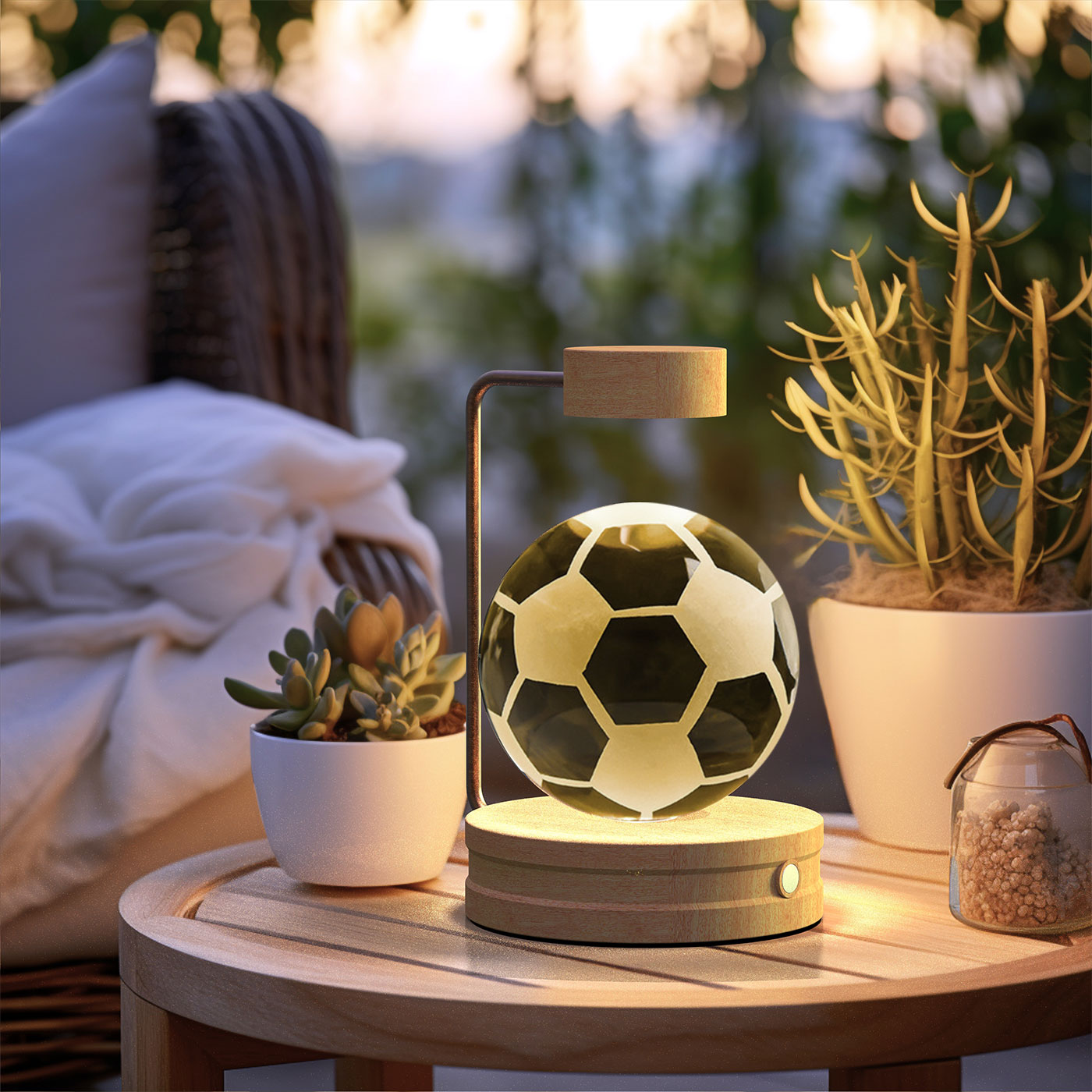 Cosmic Dinosaur Crystal Ball Night Light