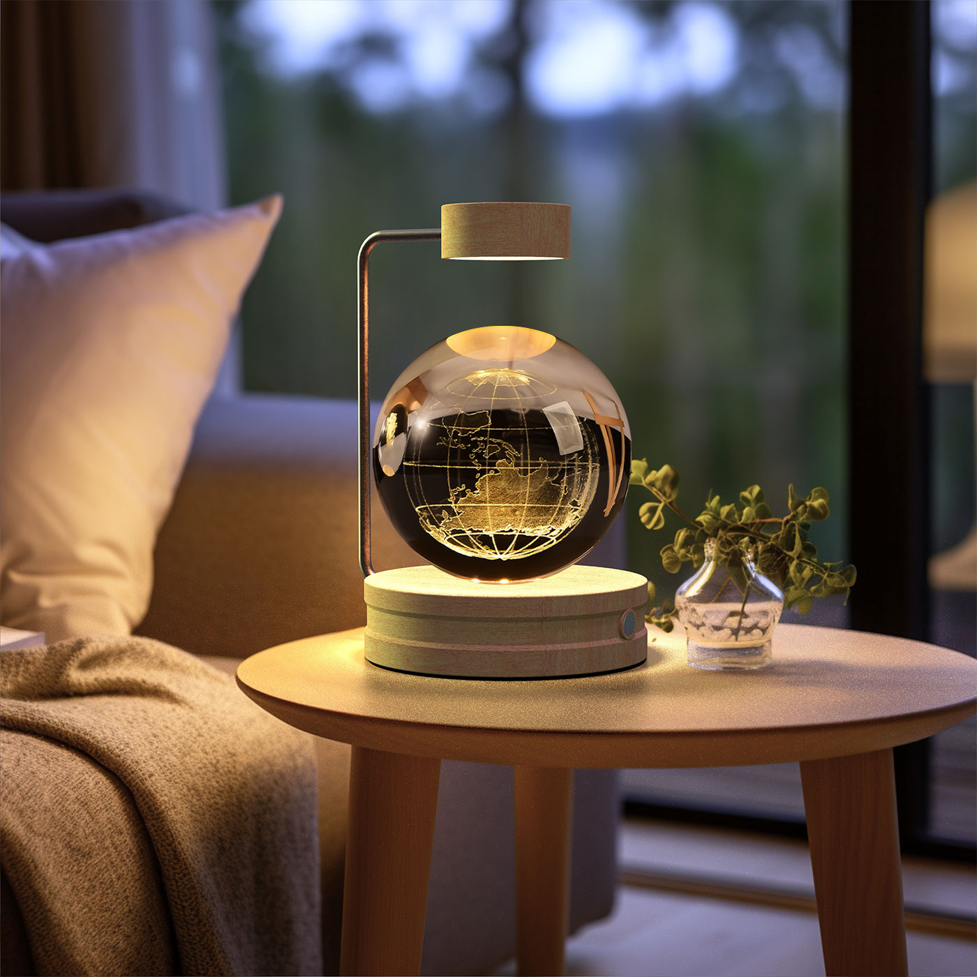 Cosmic Dinosaur Crystal Ball Night Light