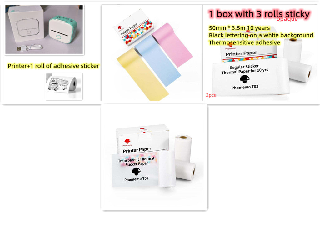 Nexor PrintMini — Portable Bluetooth Thermal Printer