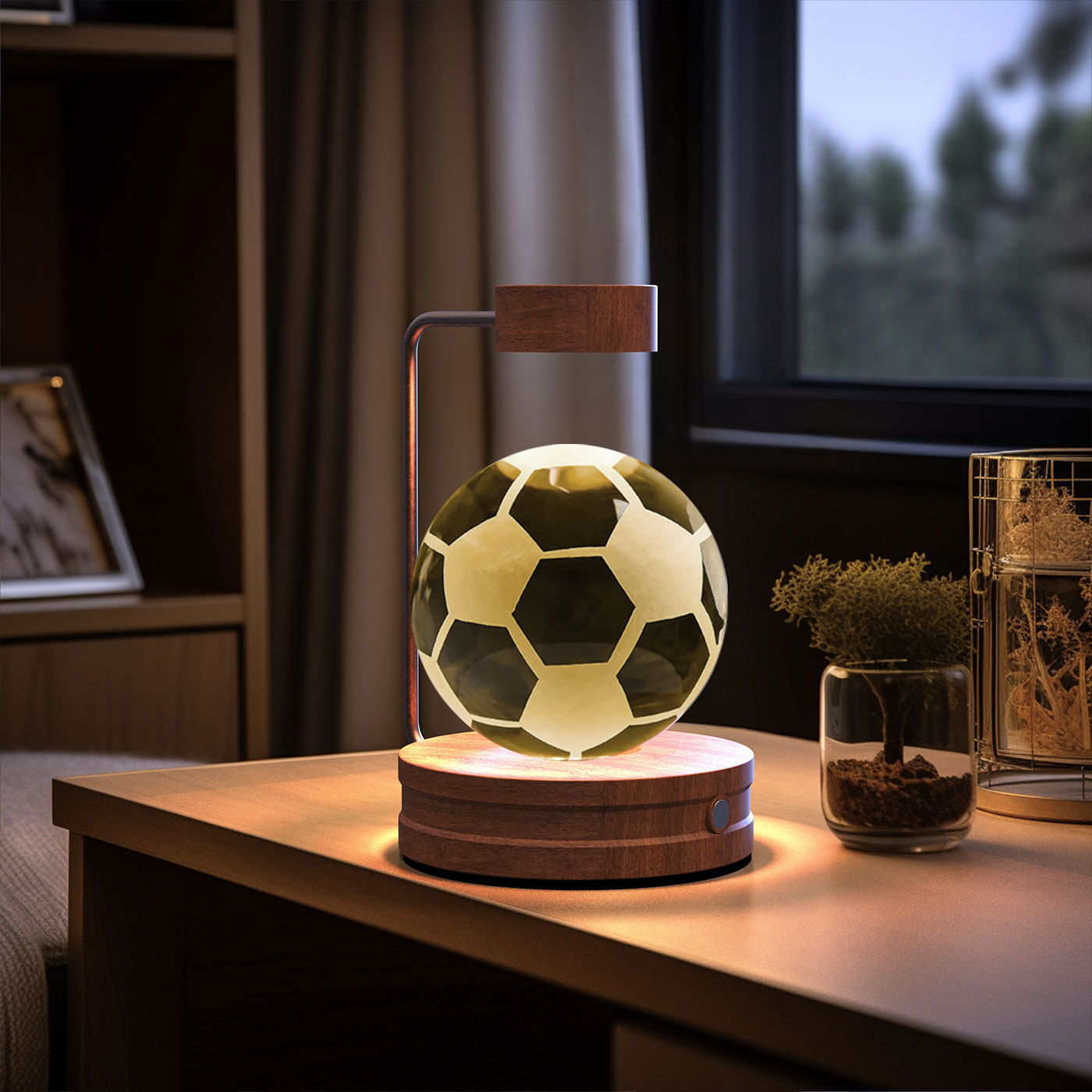 Cosmic Dinosaur Crystal Ball Night Light
