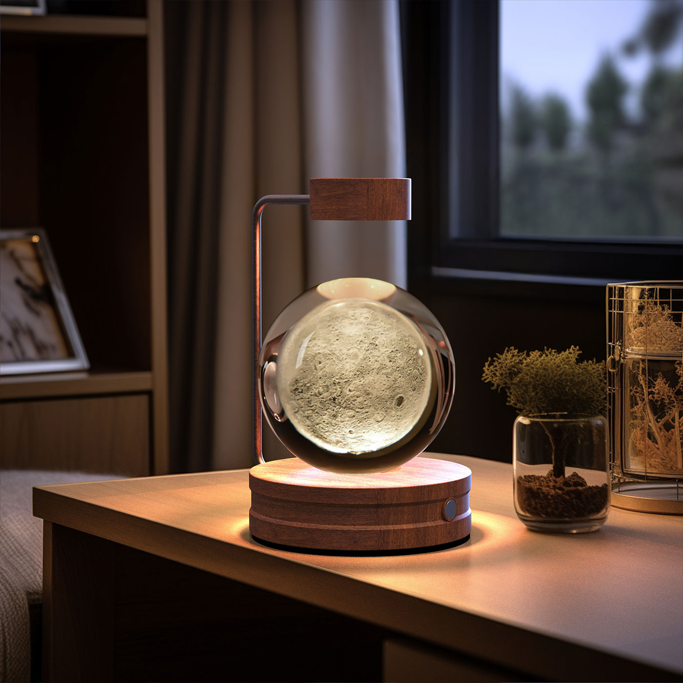 Cosmic Dinosaur Crystal Ball Night Light