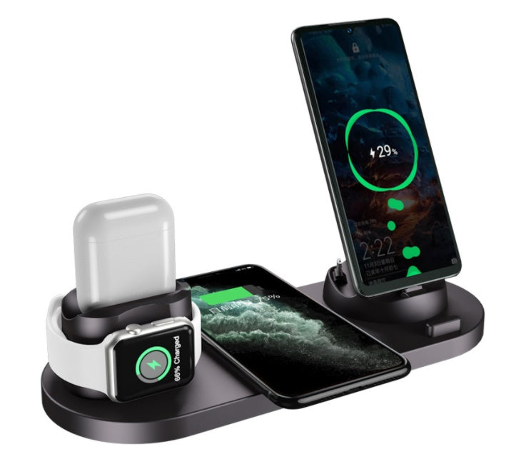 NexCharge 6-in-1 — Wireless Charging Dock