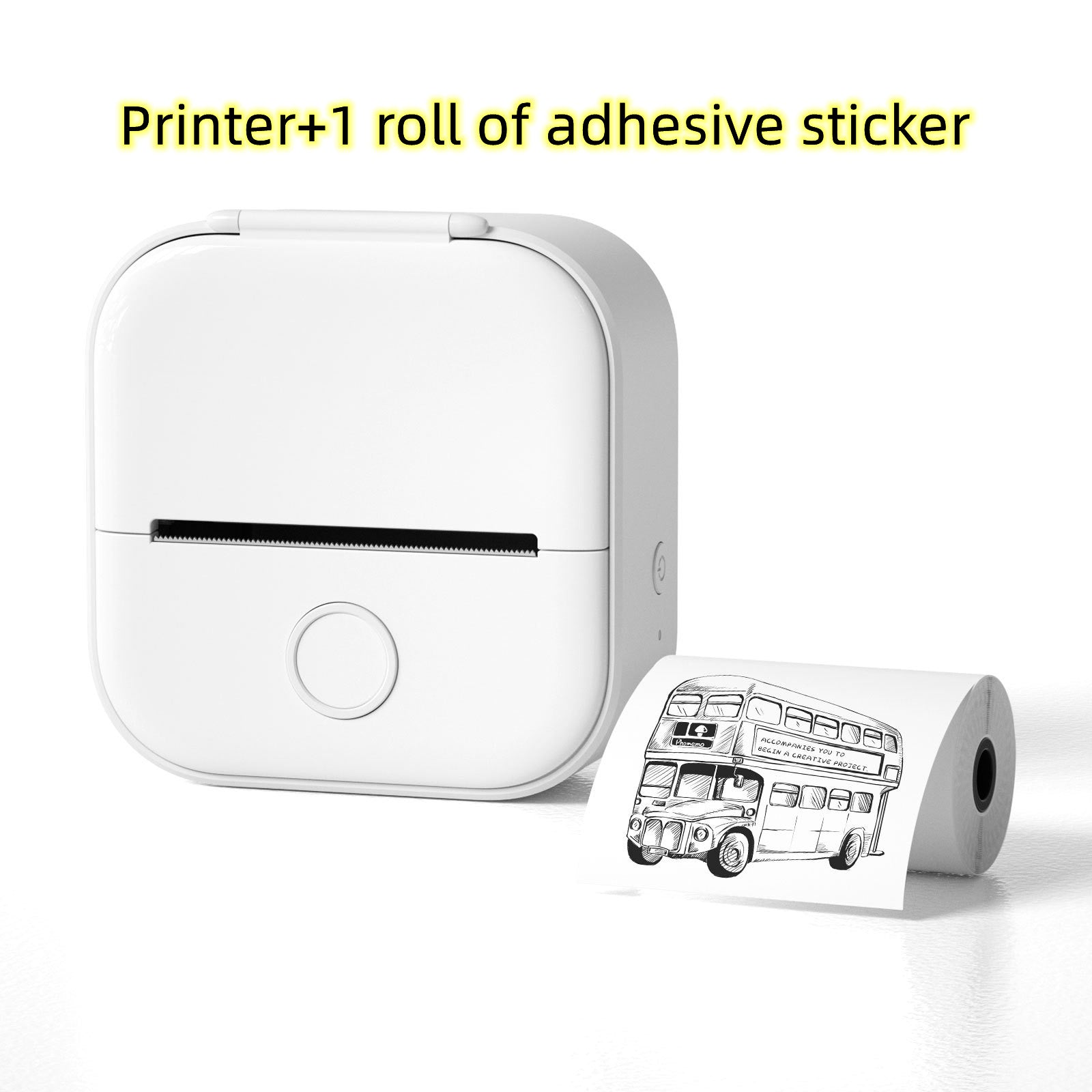 Nexor PrintMini — Portable Bluetooth Thermal Printer